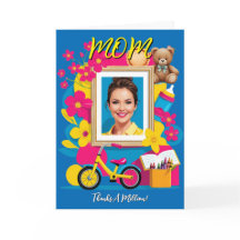 "MOM Thanks A Million!" Mother's Day Card