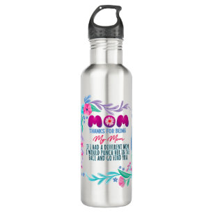 Mom Thanks For Being My Mom 710 Ml Water Bottle