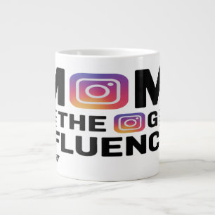 Mom: The OG Influencer Large Coffee Mug