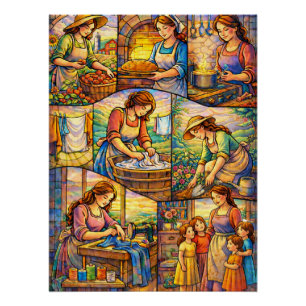 Mom Through the Seasons of Life Poster