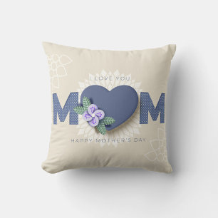 Mom Throw Pillow