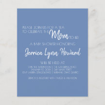 Mom-To-Be Baby Shower Invitation Flyer