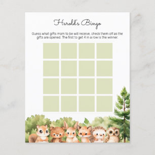 Mom to be Gifts Bingo Boy Baby Shower Games