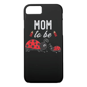 Mom To Be Ladybug Baby Shower Ladybug Mom  Case-Mate iPhone Case