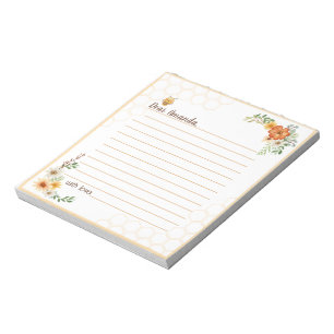 Mom to bee Baby to bee Time Capsule Notepad