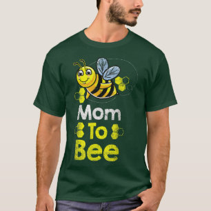 Mom To Bee Gender Reveal Vintage  T-Shirt