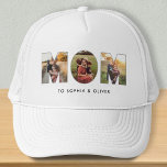 Mom To Kids Names & Photos Trucker Hat<br><div class="desc">Here at AdeliaGifts we love this Mom To Kids Names & Photos Trucker Hat and we think you will love it too. 
The perfect gift or just treat yourself! 
We have a HUGE selection of products with most designs available for Men,  Women and Kids. Check them out!</div>