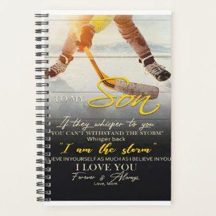 Mom To my Son Gift, Son Birthday Gift Idea Planner
