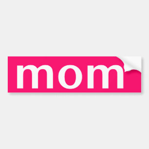 Mom to the 6th Power Bumper Sticker