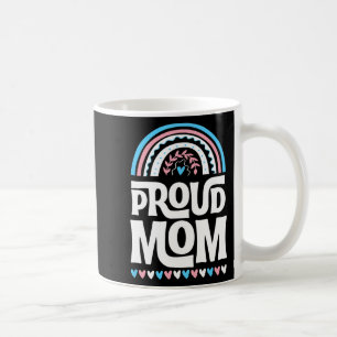 Mom Transgender Pride Flag Mothers Day Bohemian Coffee Mug
