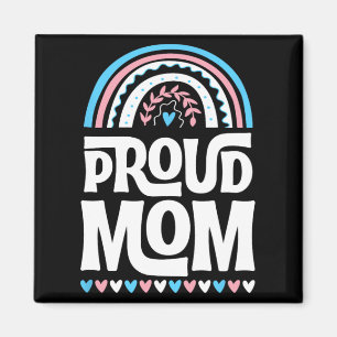 Mom Transgender Pride Flag Mothers Day Bohemian Magnet