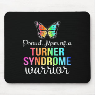 Mom Turner Syndrome Warrior Walk Run Tee Mouse Pad