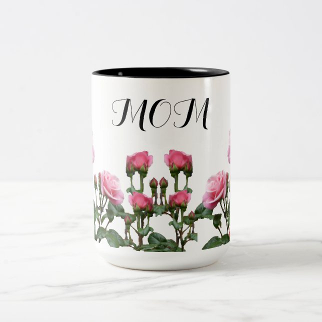  MOM  Two-Tone COFFEE MUG (Center)