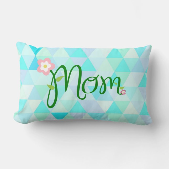 Mom typography printed Throw Pillow (Front)