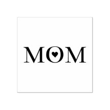 Mom Typography With Heart