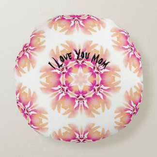 Mom Unique Luxury Living Round Pillows