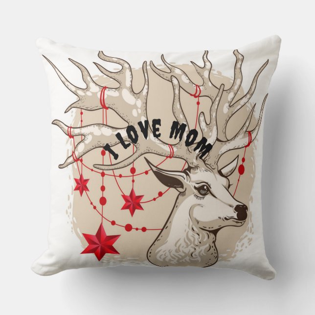 Mom Unique Luxury Living Throw Pillows (Front)