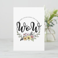 MOM upside down spells WOW! 