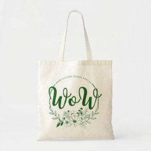 MOM upside down spells WOW! Tote Bag