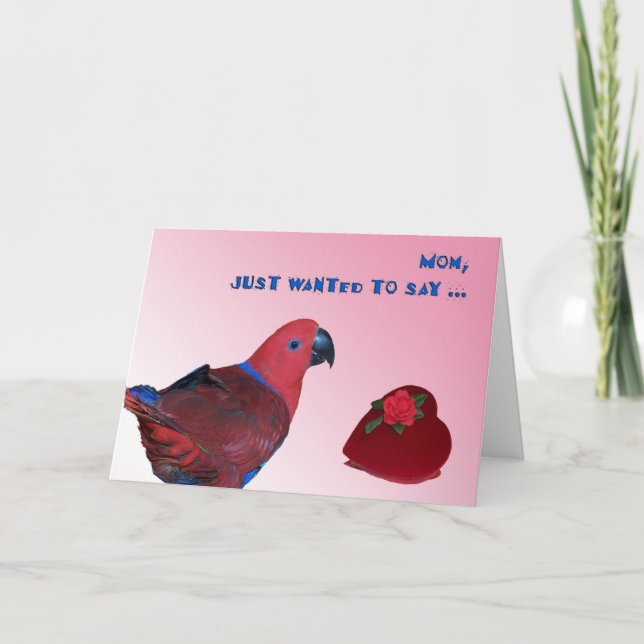 Mom Valentine Holiday Card (Front)