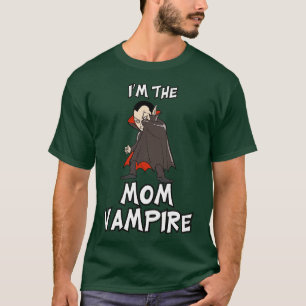 Mom Vampire Halloween Matching Family Costume T-Shirt