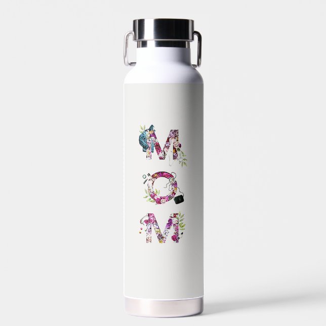 Mom Water Bottle (Front)