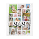 MOM WE LOVE YOU 19 Photo Collage Custom Colour