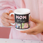 Mom We Love You! Custom Photo Mug<br><div class="desc">Personalize this mug with your text and photo(s) to create a one-of-a-kind gift! Available in more colours.</div>