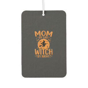 Mom Witch Halloween Design Air Freshener