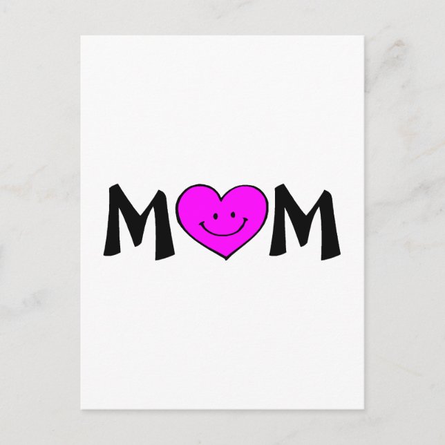 Mom with Face Postcard (Front)