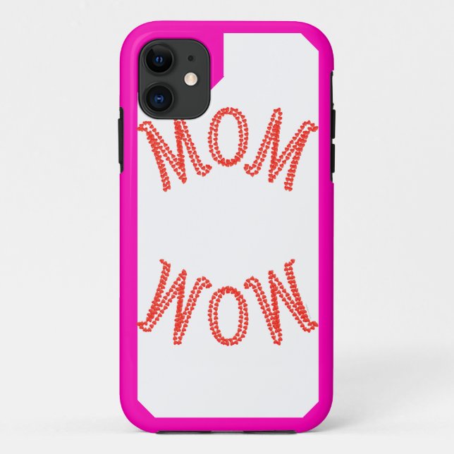 Mom Wow Case-Mate iPhone Case (Back)