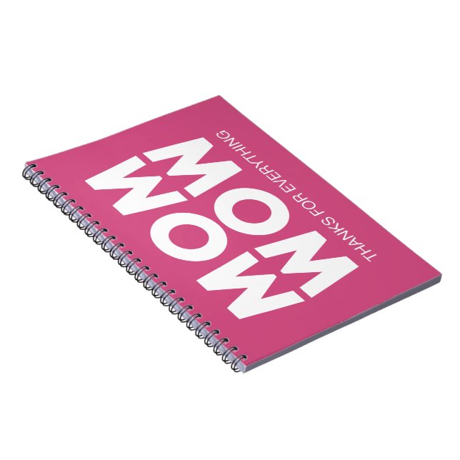 Mom, Wow! Notebook (Right Side)