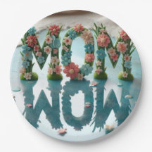 Mom Wow Ornate Floral