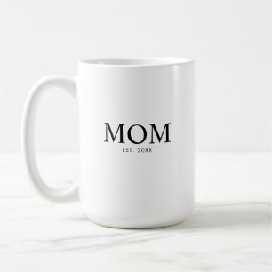 Mom Year Established Coffee Mug