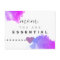 Mom, you are essential with purple postcard