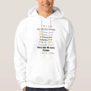 "Mom - You Are Everything   Motivational Gift for  Hoodie
