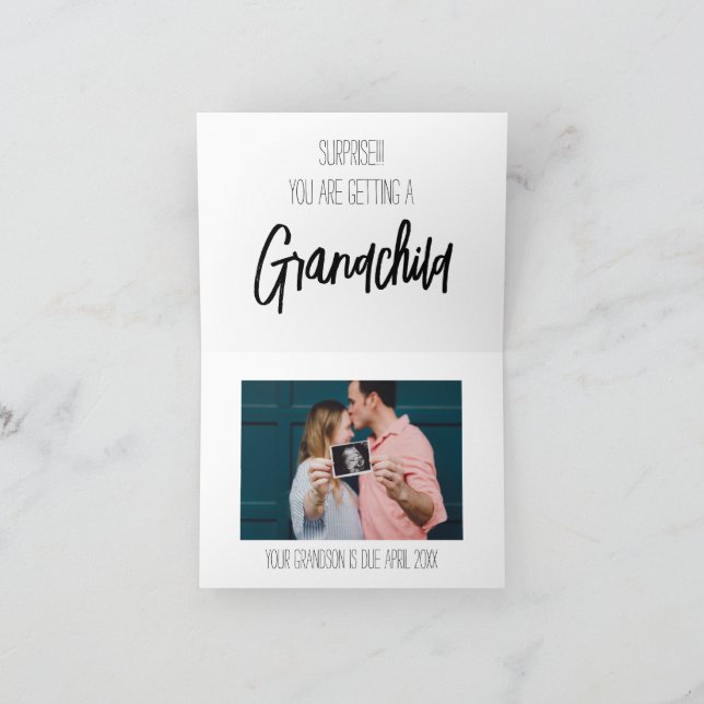 Mom You Are Getting a Grandchild Funny Pregnancy Announcement (Inside)