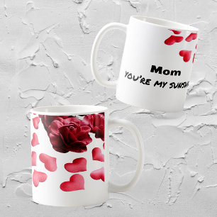 “Mom You Are My Sunshine"Cute Mug Gift for Mom