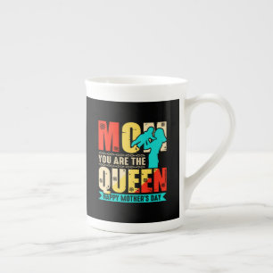 Mom You Are The Queen-67761 Bone China Mug
