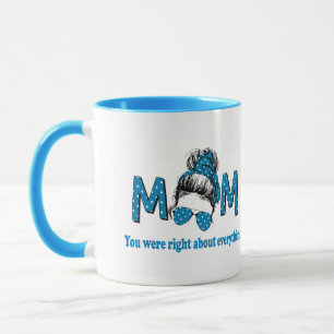 Mom You were Right About Everything Mug