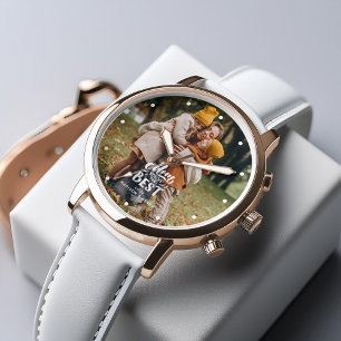 "Mom You're The Best" Personalized Photo Watch