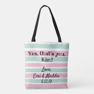 mom, you're the bomb tote bag