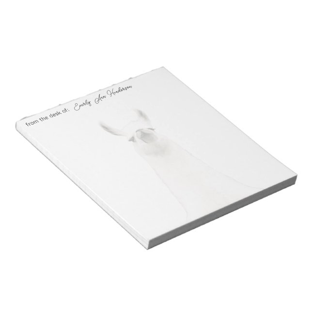 Moma Llama Notepad (Angled)