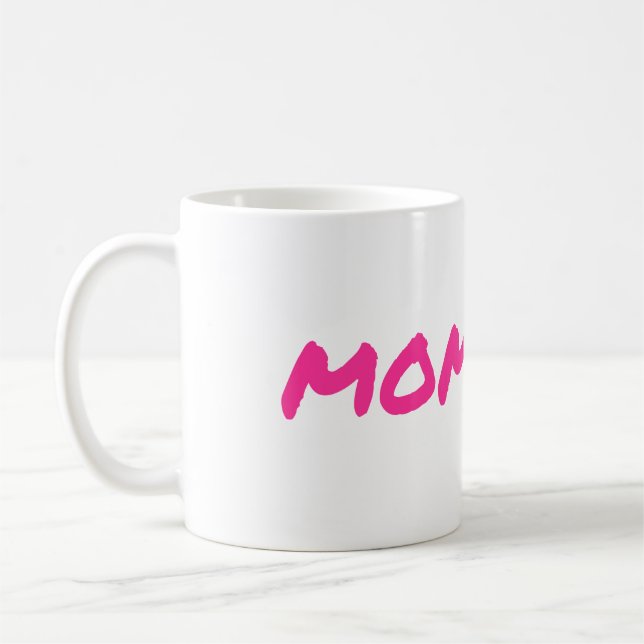 Momager For Boss Lady Mom Momprenuer Coffee Mug (Left)