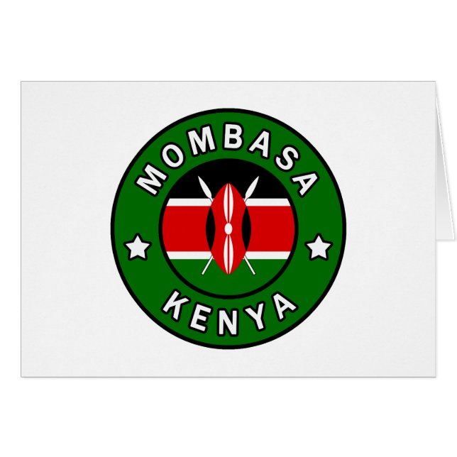 Mombasa Kenya (Front Horizontal)