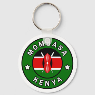 Mombasa Kenya Keychain