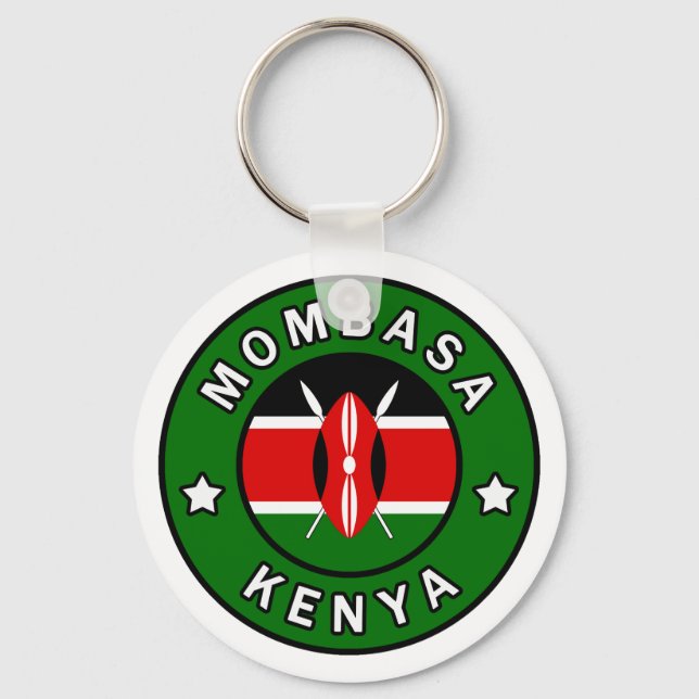 Mombasa Kenya Keychain (Front)