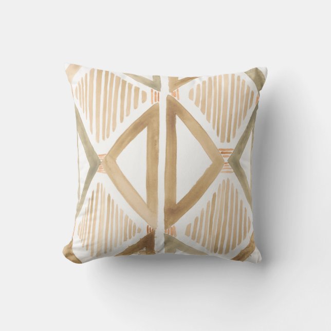 Mombasa Memories IV Throw Pillow (Front)