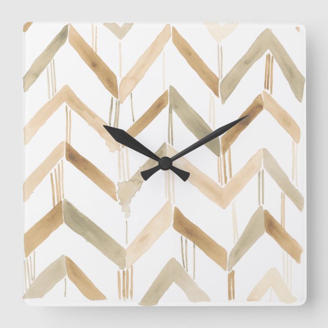 Mombasa Memories VII Square Wall Clock (Front)