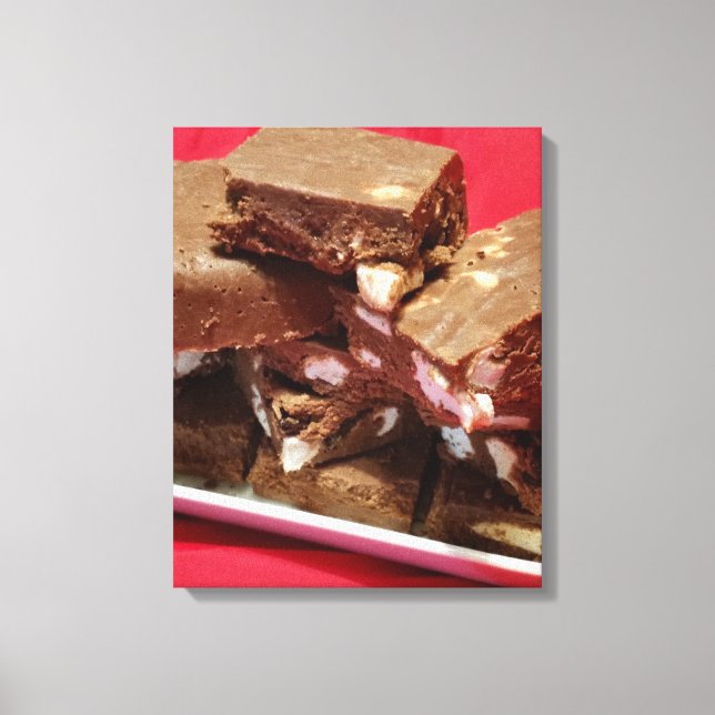 momcherrymarshmallowfudge canvas print (Front)
